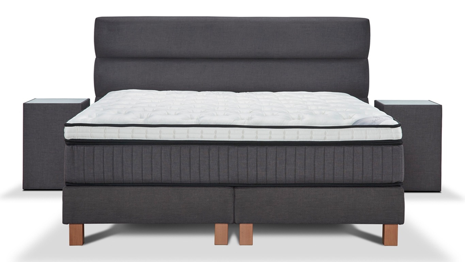 Boxspringset Serta Limited Vlak Ligne - Splendid HR Matras