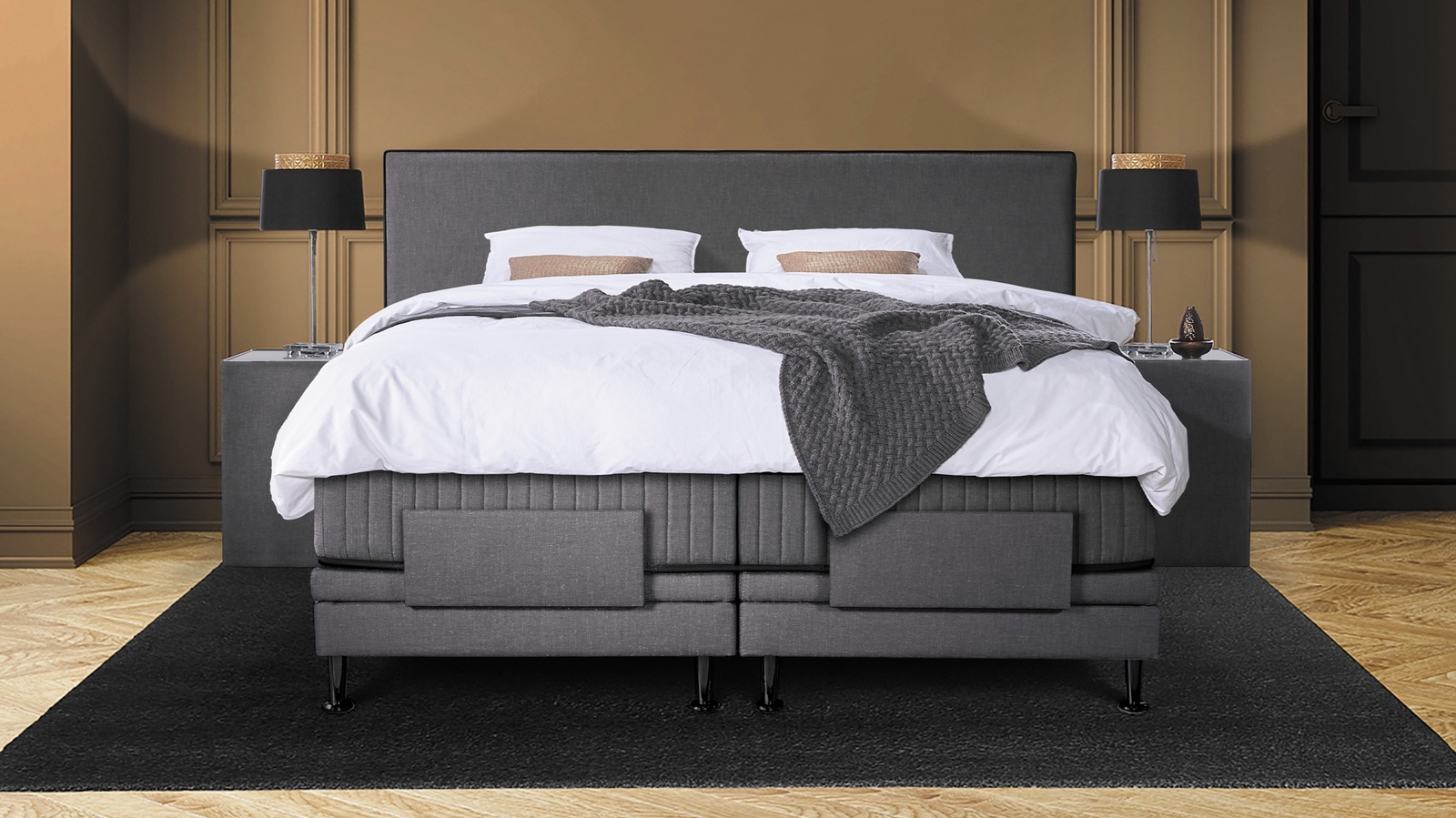 Boxspringset Serta Limited Elektro Classico - Splendid HR Matras